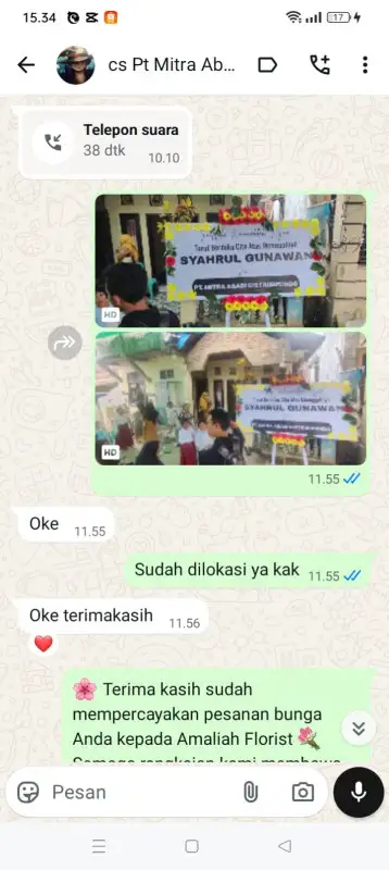 Testimonial Papan ucapan KERINCI